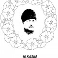 Çiçekli Atatürk Çerçeveleri